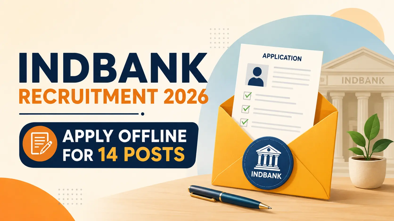 Indbank Recruitment 2026