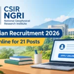 CSIR NGRI Technician Recruitment 2026