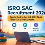 ISRO SAC Recruitment 2026