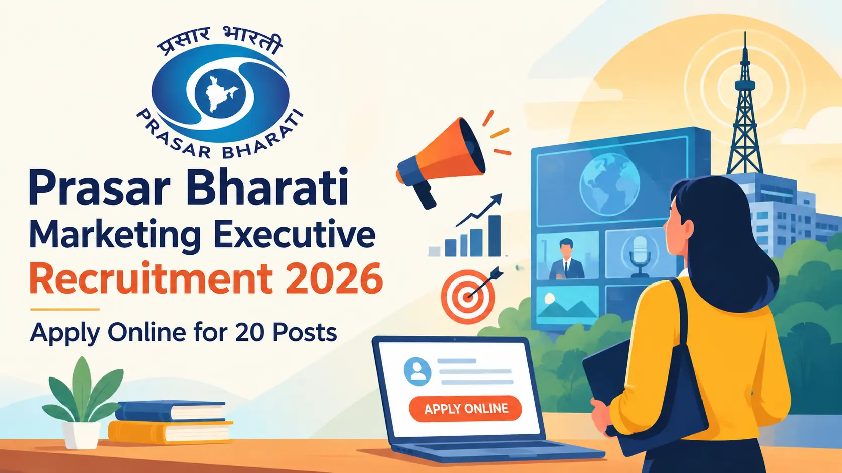 Prasar Bharati Marketing Executive Recruitment 2026