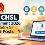 SSC CHSL Recruitment 2026