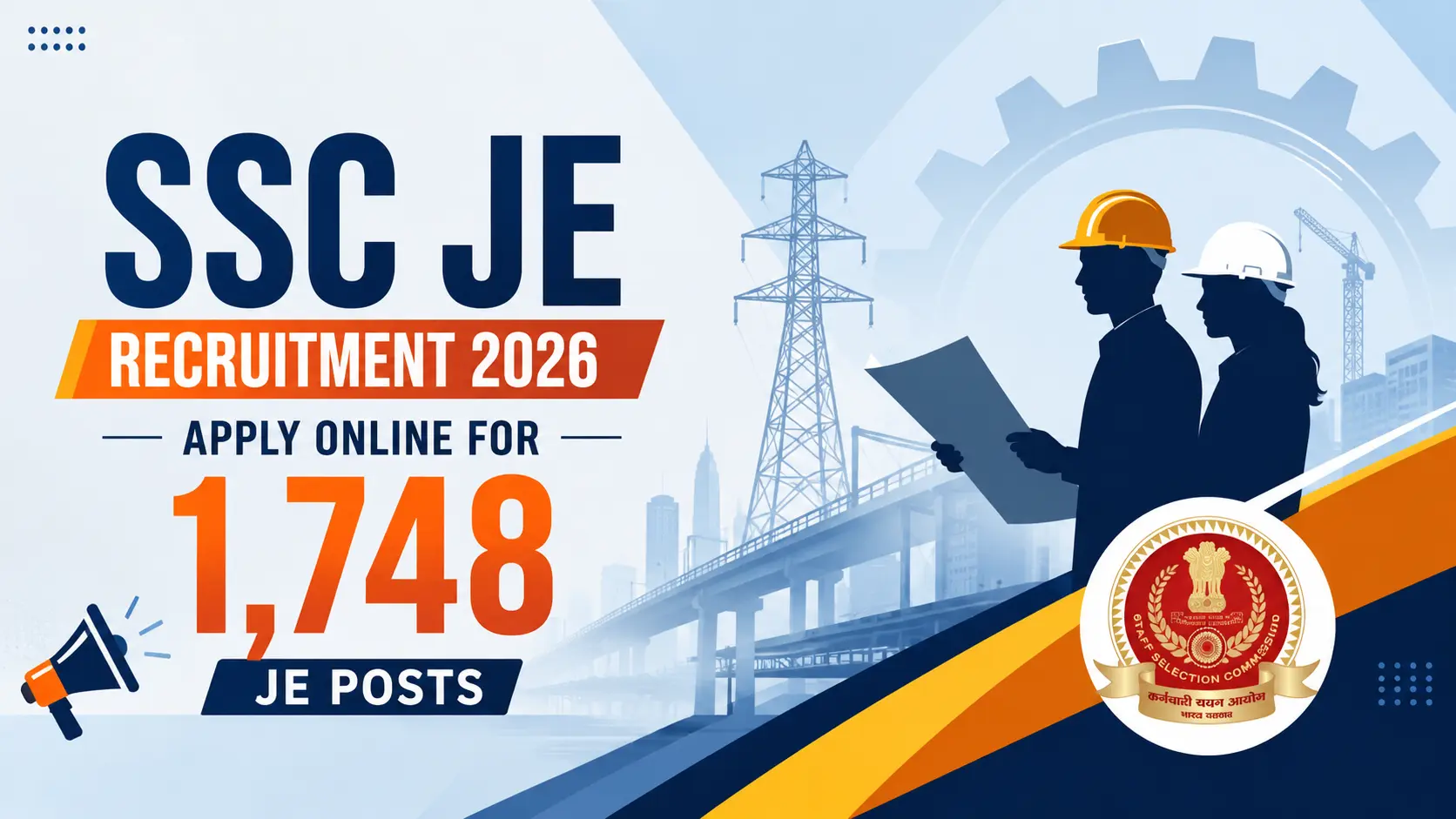 SSC JE Recruitment 2026